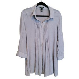 Alfani Button Front Blouse